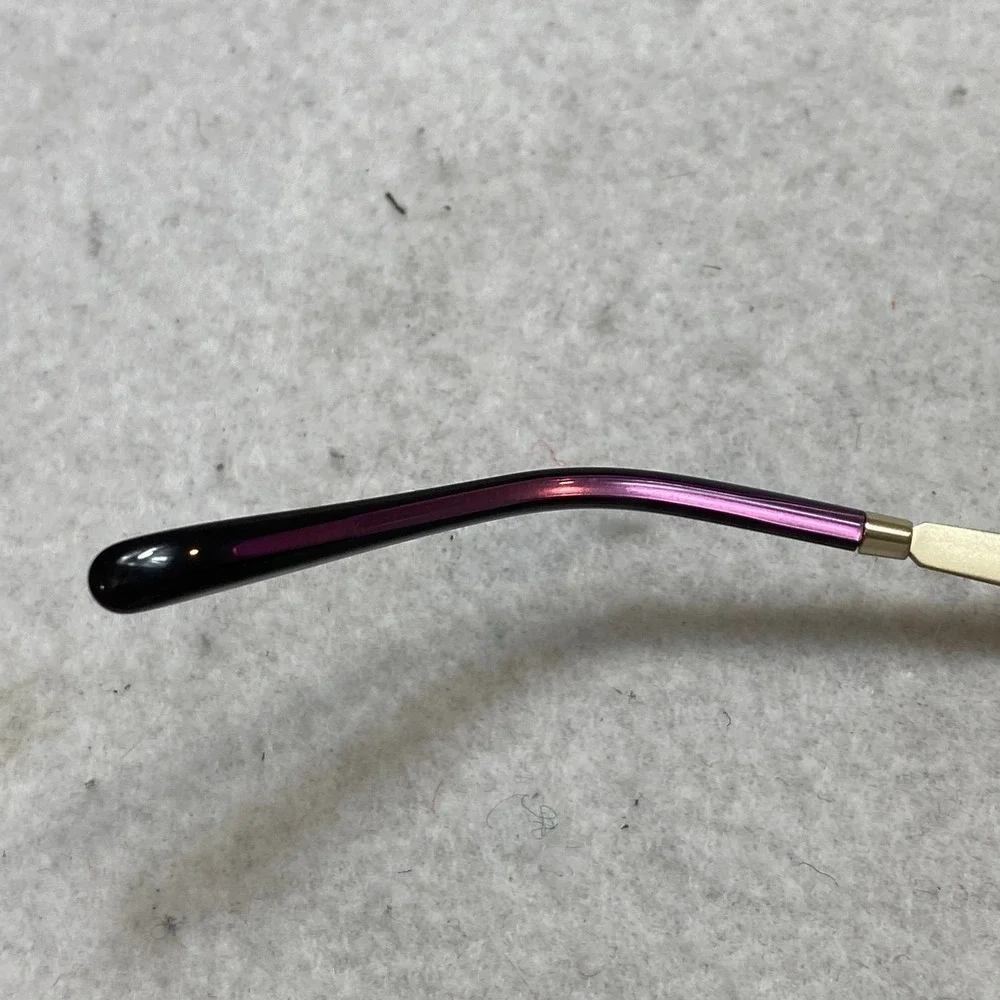 Tory Burch TY1071 1109/8H Sunglasses Womens 54mm Gold Purple Oval